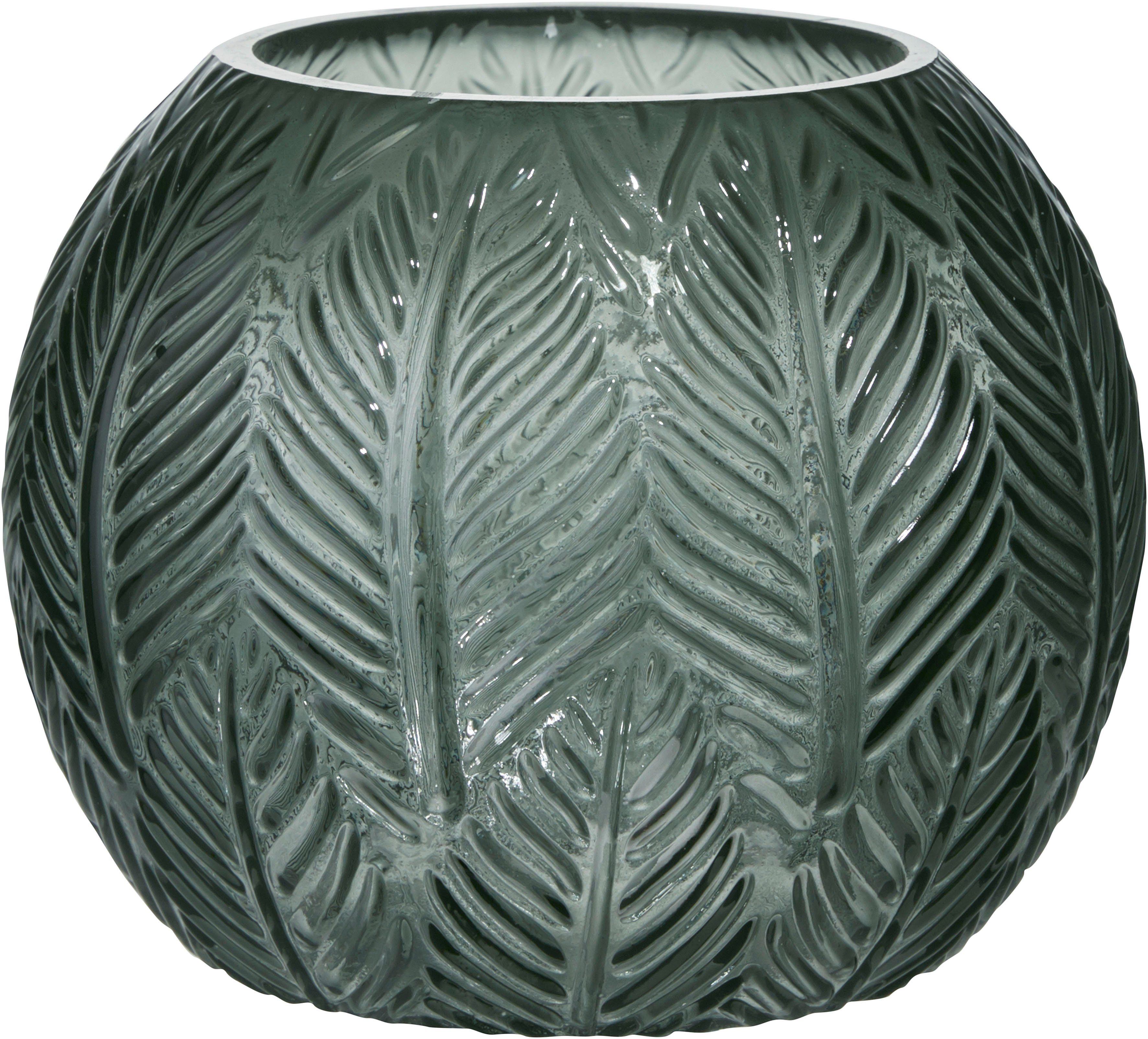 Leonique Tischvase Faydeau (1 St), aus Glas, mit hübscher Struktur, Höhe ca. 16 cm
