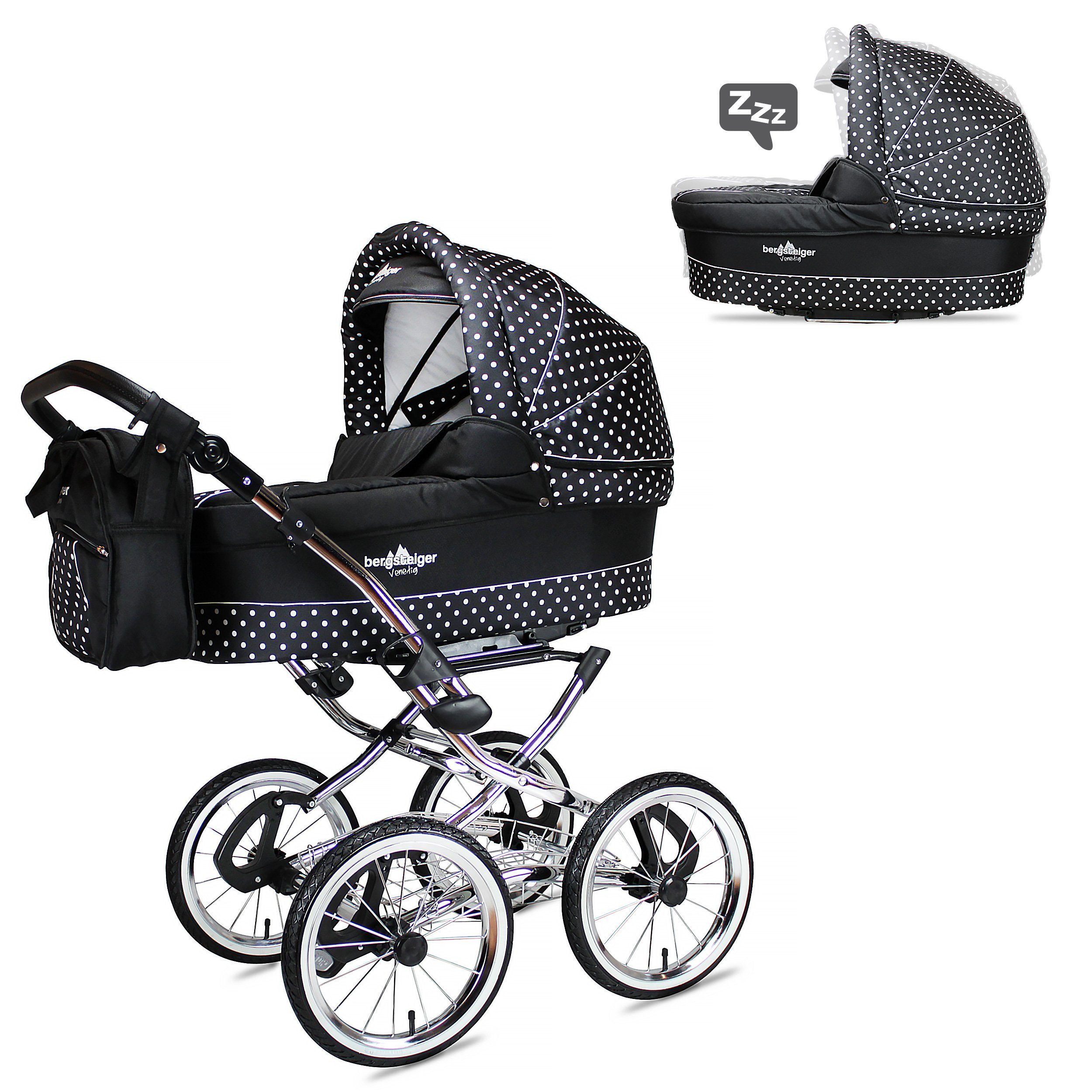 bergsteiger Kombi-Kinderwagen Venedig, (10-tlg)