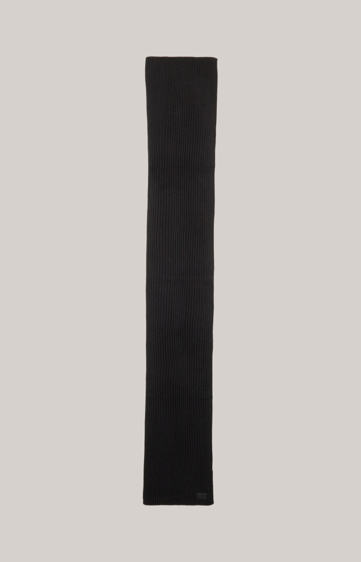 Strick-Schal Francis in Schwarz