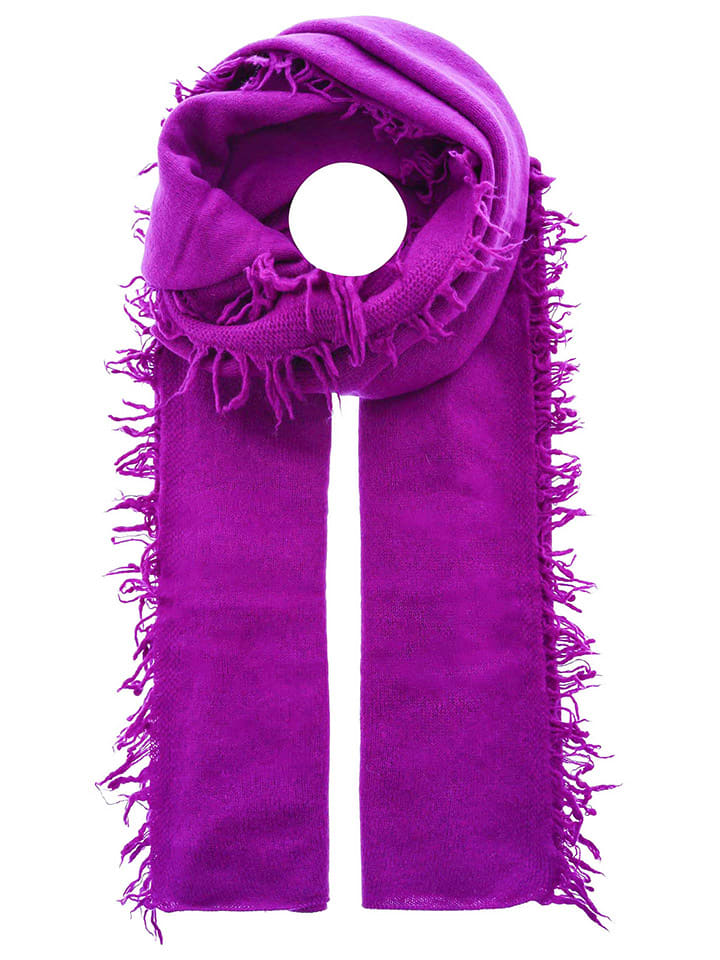Zwillingsherz Schal in Lila - (L)190 x (B)75 cm günstig kaufen onesize