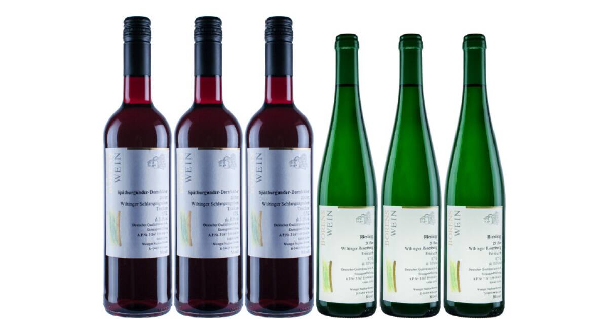 Rotwein / Riesling Auswahl 2022er von Weingut - Brennerei Borens günstig bei wein.de kaufen
