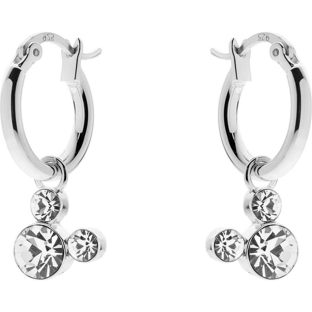 Disney Créoles 925 Argent Boucles d'oreilles