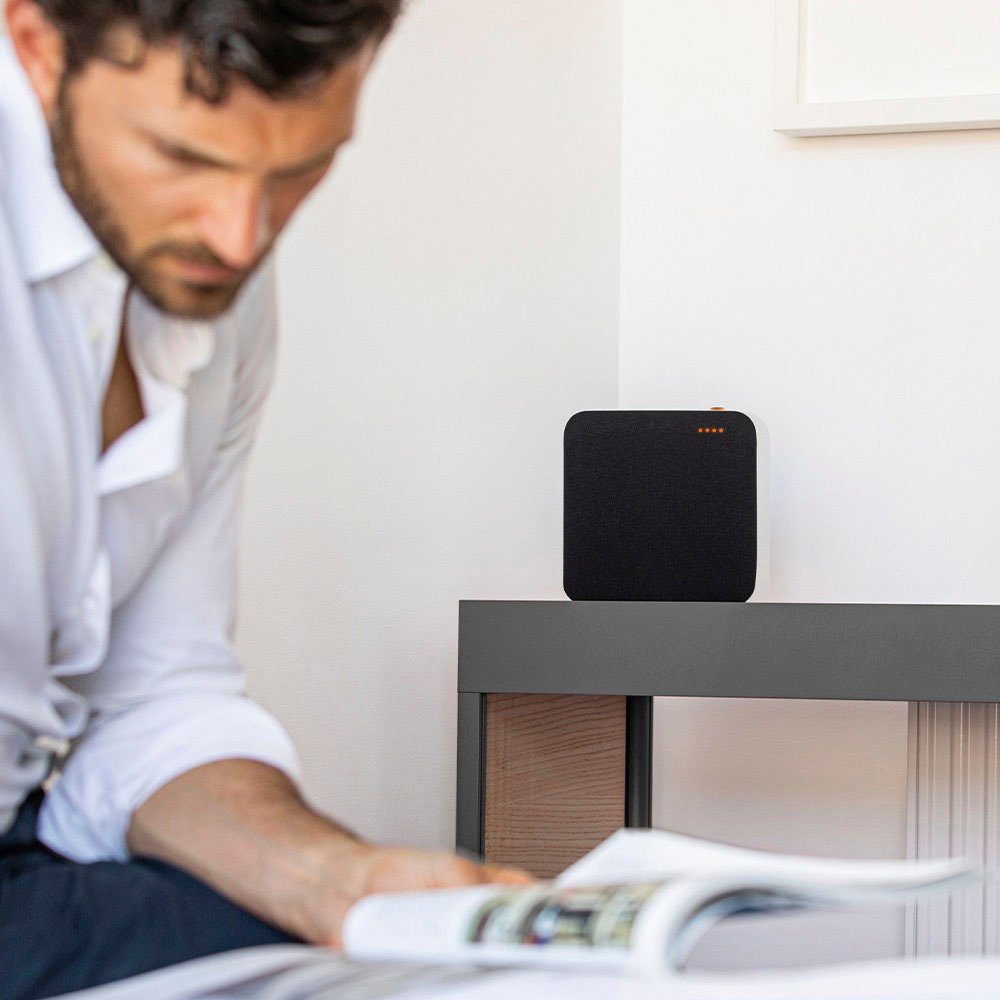Braun LE03 Lautsprecher (Bluetooth, WLAN (WiFi), mit Sprachsteuerung)