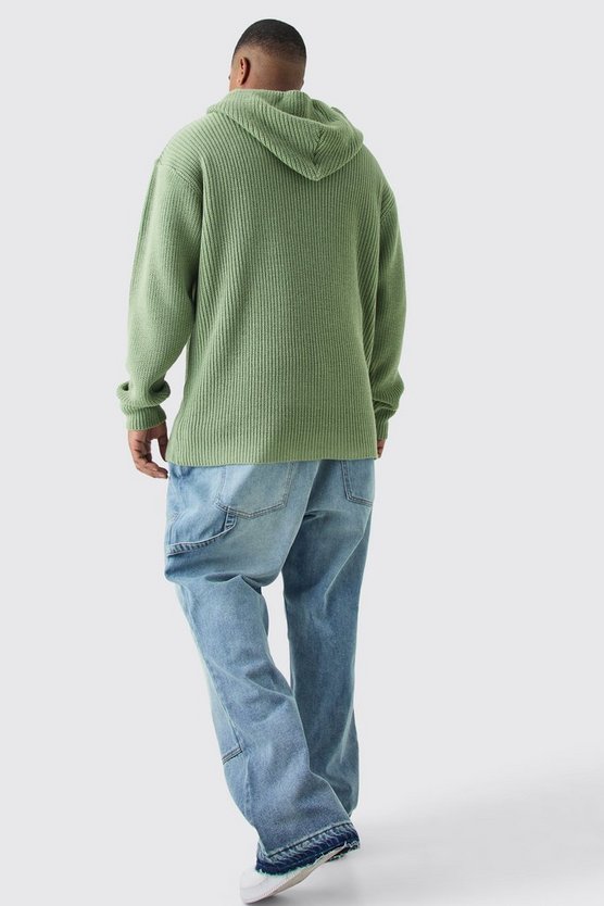 Plus kastiger Oversize Hoodie