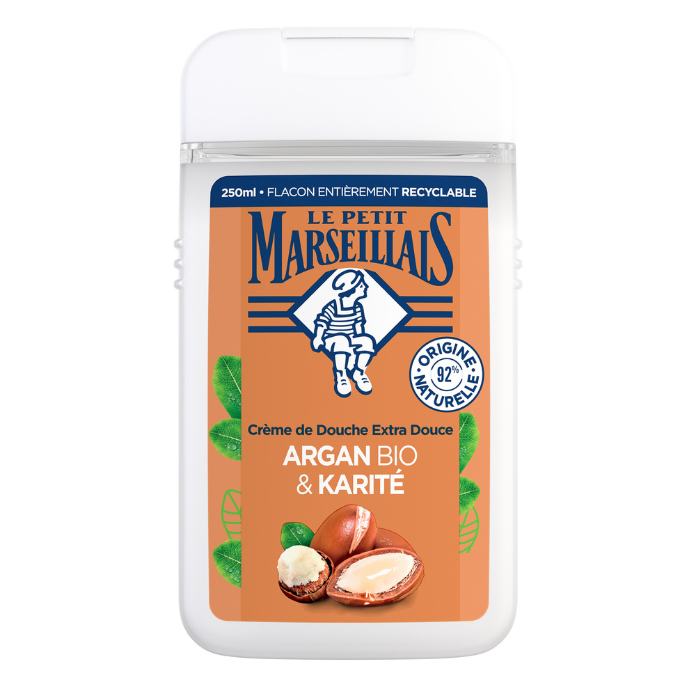 le petit marseillais LE PETIT MARSEILLAIS  DOUCHE EXTRA DOUXARGAN BIO & KARITE 250 ML Gel Douche