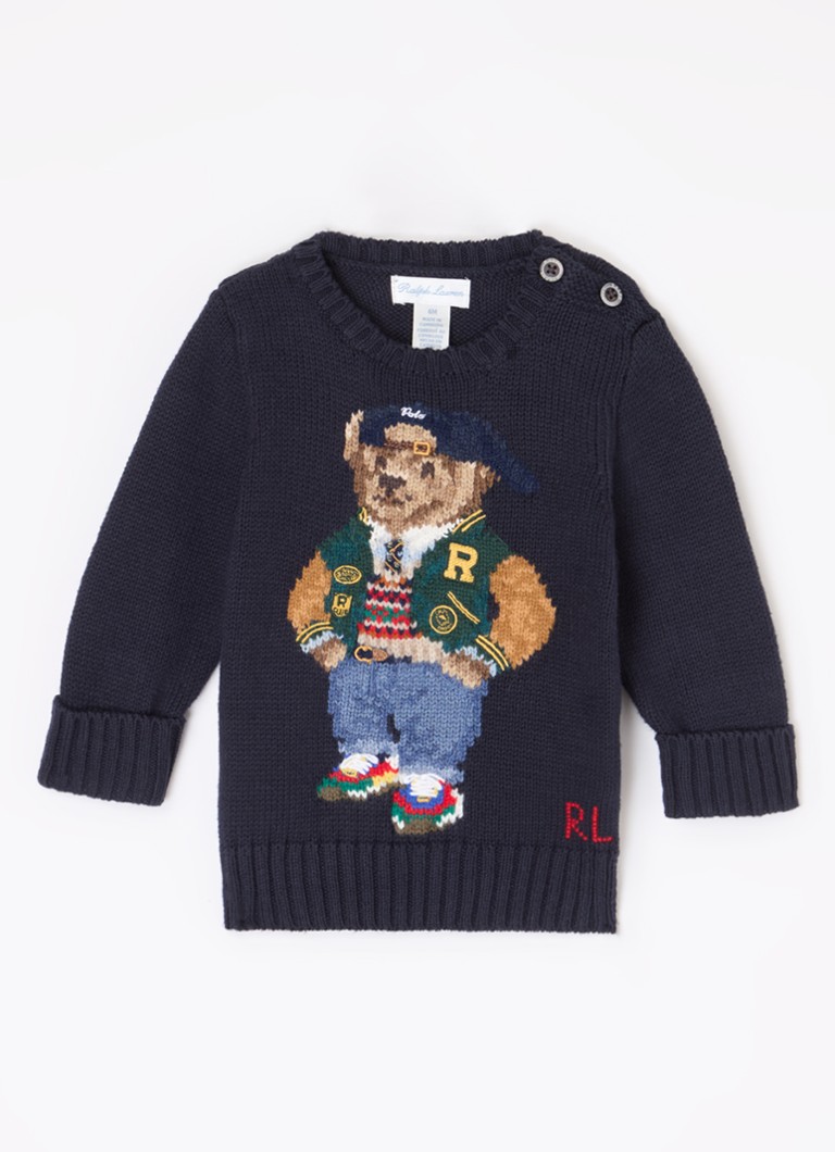 Maglione Ralph Lauren in misto lana a maglia fine