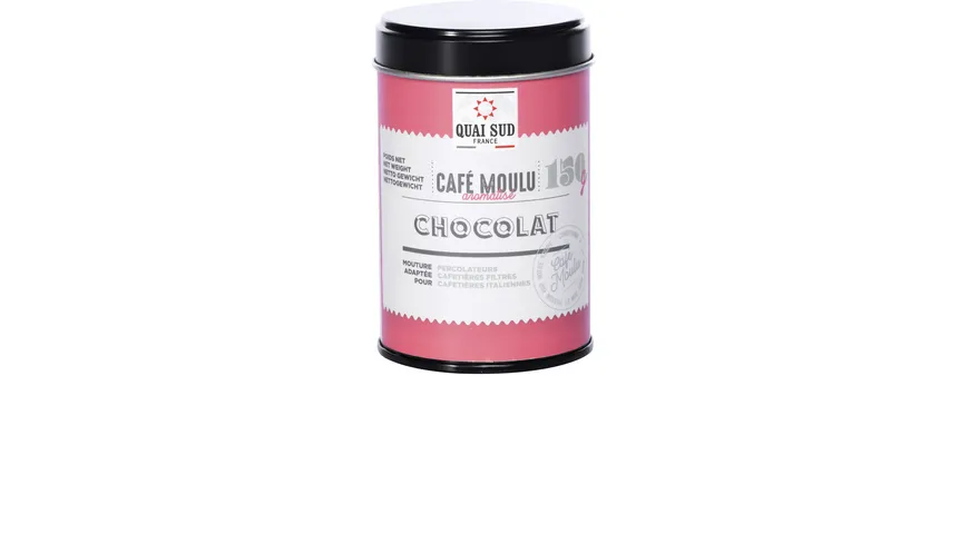 Quai Sud Aromatisierter Kaffee Schokolade in Dose 150 g