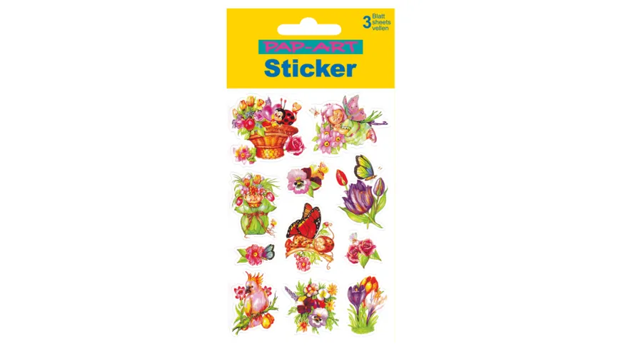 PAP-ART Sticker Blumen