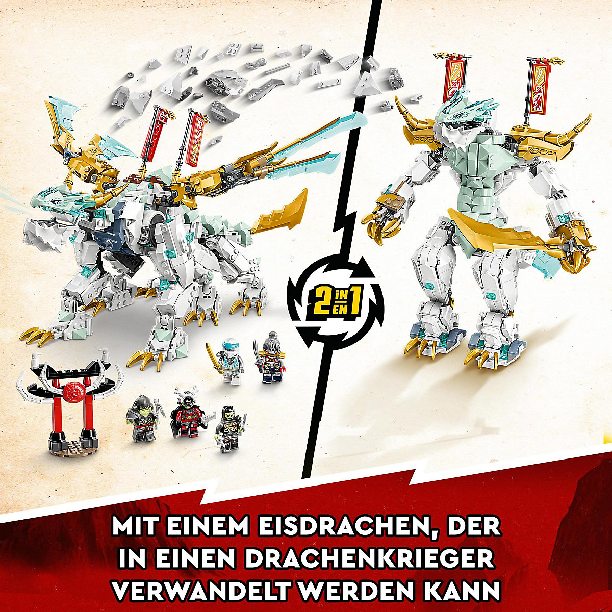 LEGO® Ninjago 71786 Zanes Eisdrache