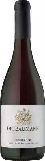 2020 Lemberger Barrique trocken - Weingut Dr. Baumann