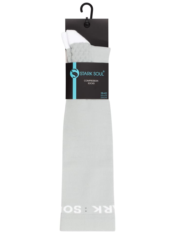 Stark Soul® COMPRESSox – Unisex Kompressions-Sportsocken in hellgrau günstig kaufen