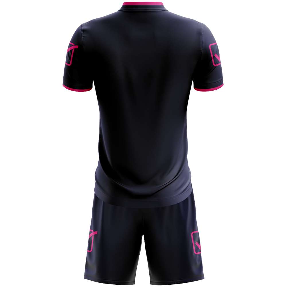 Givova Kit Campo Set Trikot + Shorts navy/neonpink