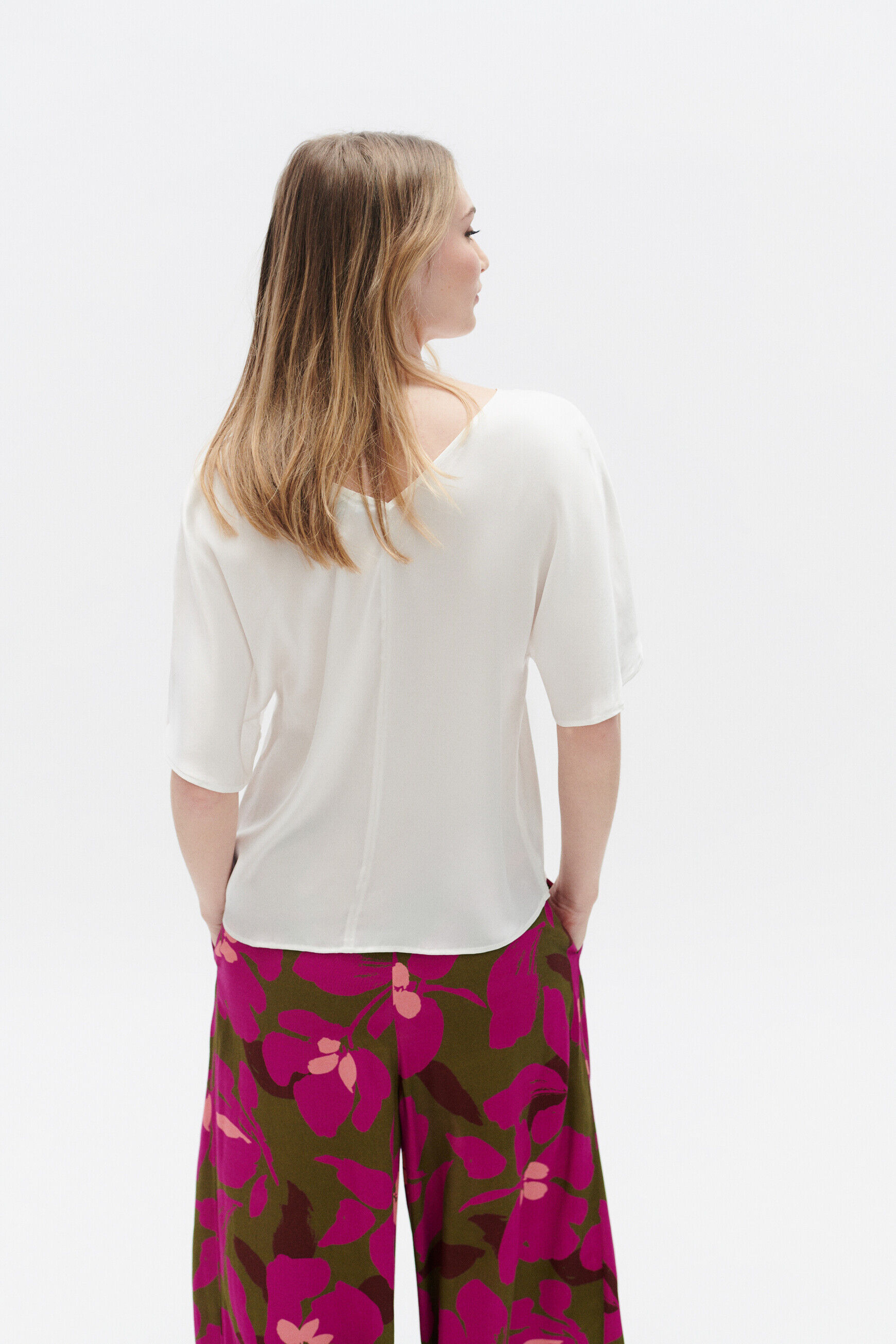 Blouse cselma ivoire femme