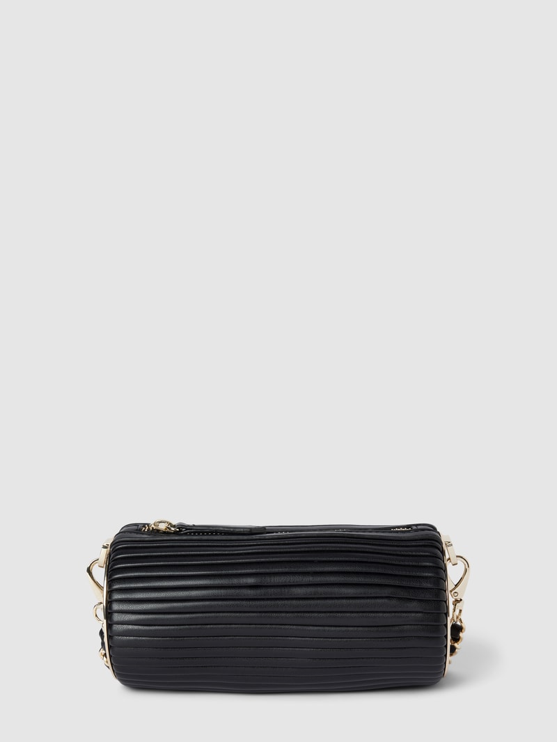 Crossbody Bag mit Strukturmuster Modell 'FROZEN' in schwarz