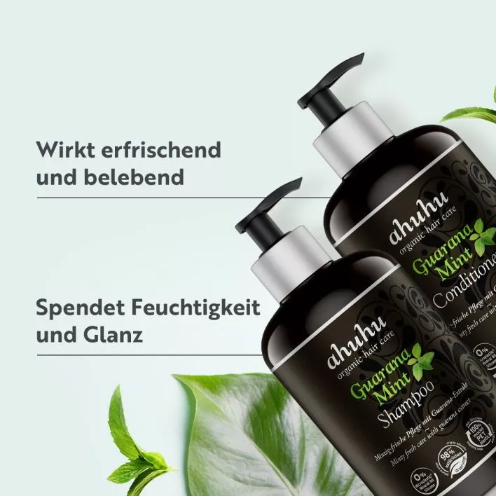 GUARANA MINT Haarpflege-Set mit Guarana-Extrakt XXL