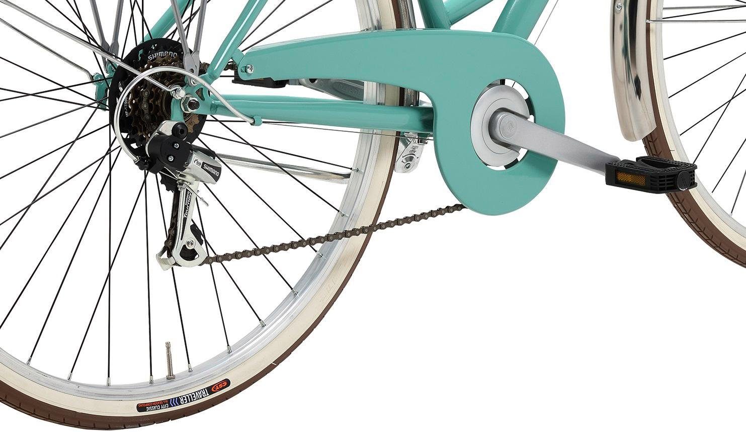 Adriatica Cityrad PANAREA, 6 Gang Shimano TY 21 Schaltwerk, Kettenschaltung