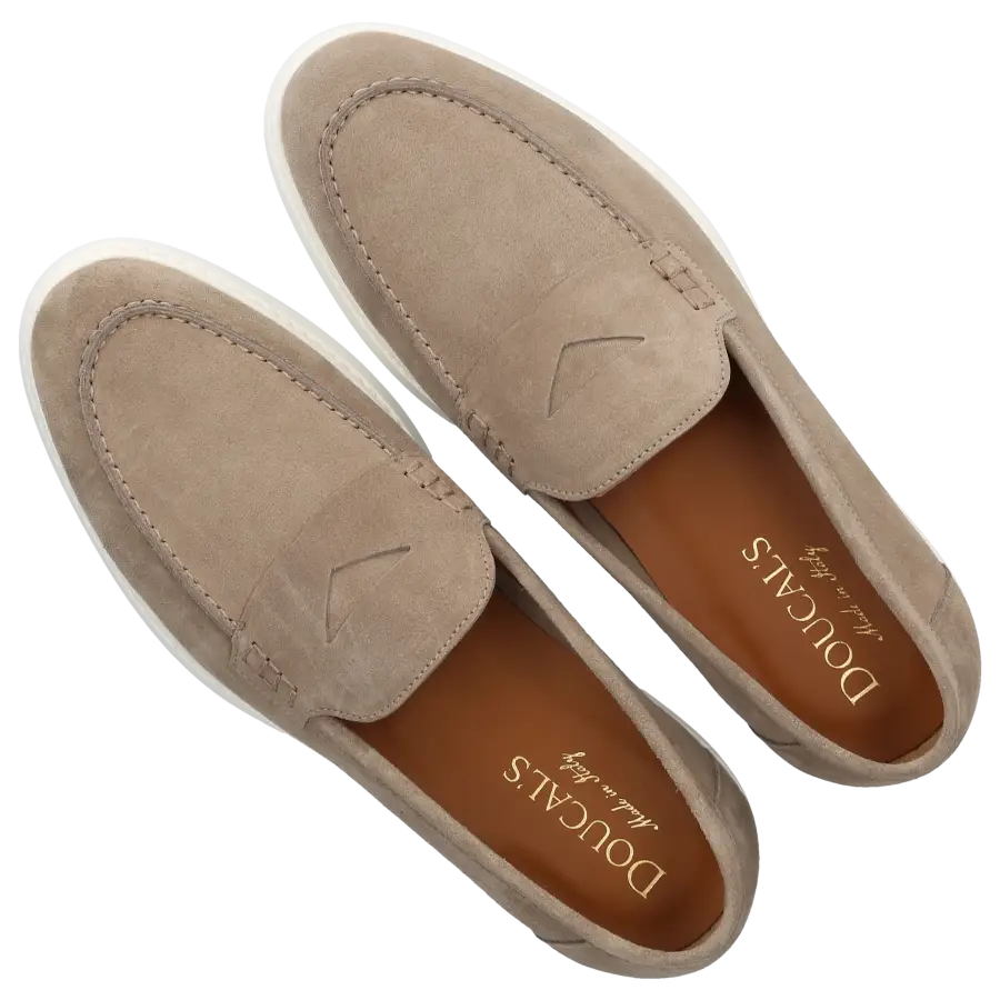Doucal's - Loafer 3275 Veloursleder - grau