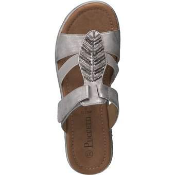 Puccetti Pantolette in silber