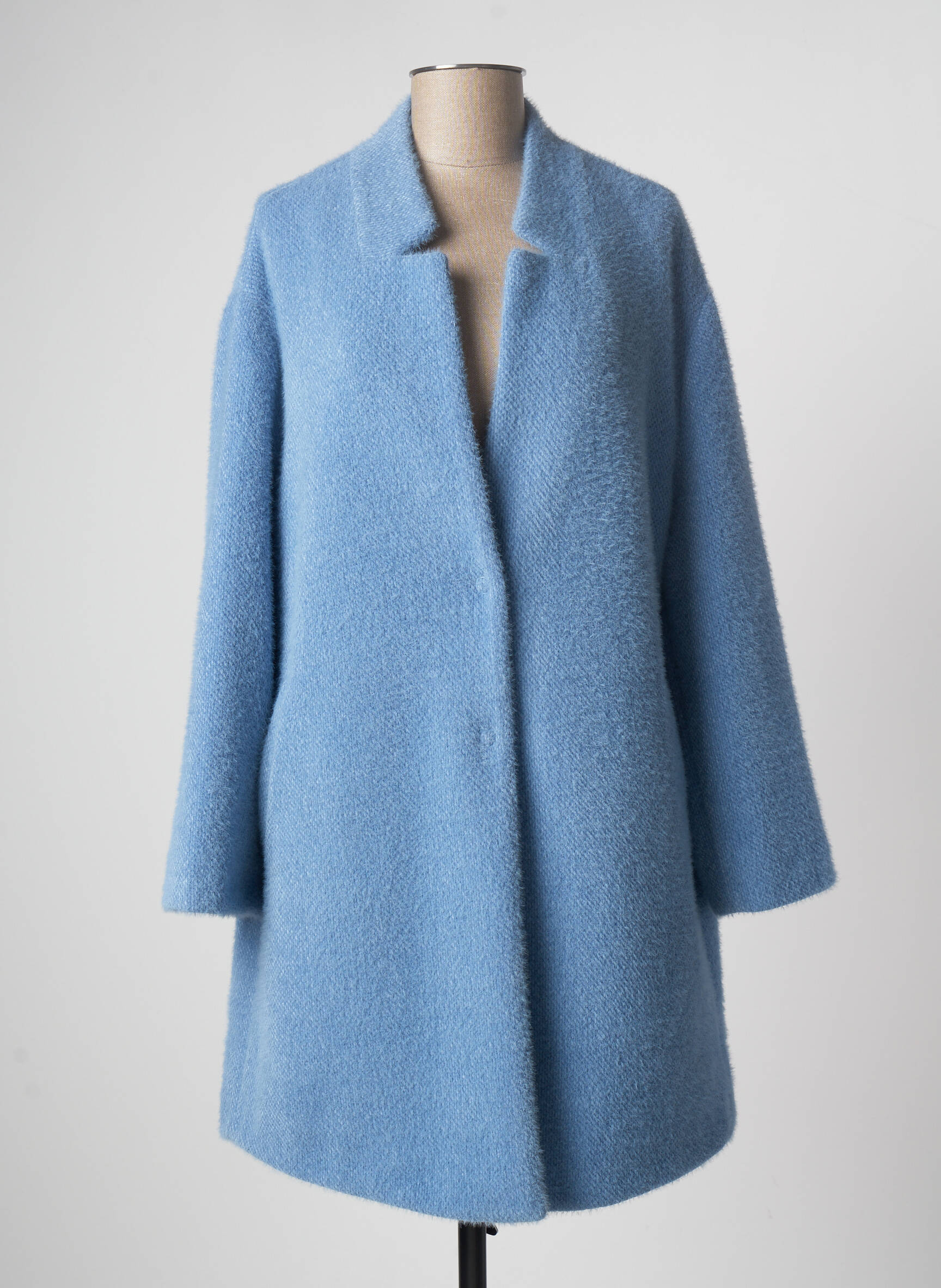 Fracomina Manteaux Longs Femme couleur bleu