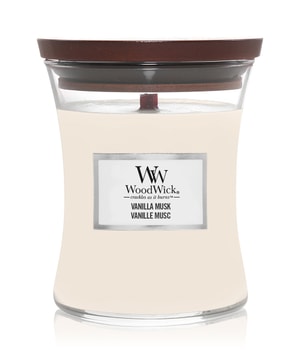 WoodWick Vanilla Musk Hourglass Duftkerze 275 g