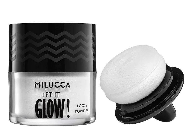 „Milucca Let It Glow“ birioji pudra, skaistinamoji veido pudra, 200 ml