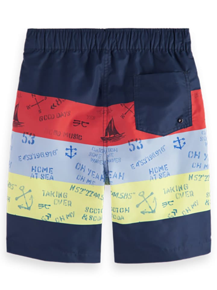 Scotch & Soda Badeshorts in Bunt günstig kaufen