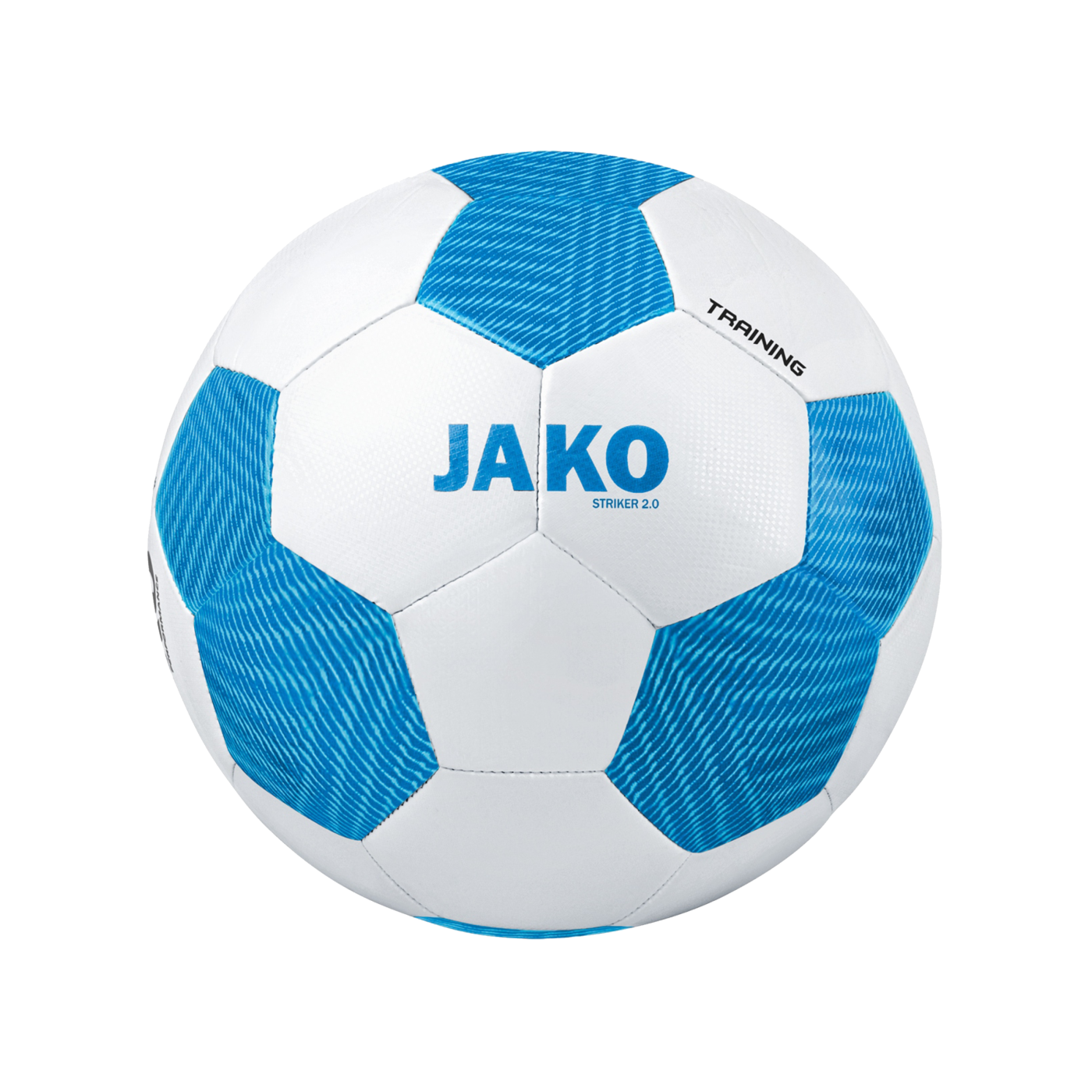 JAKO Striker 2.0 Trainingsball Weiss Blau F703