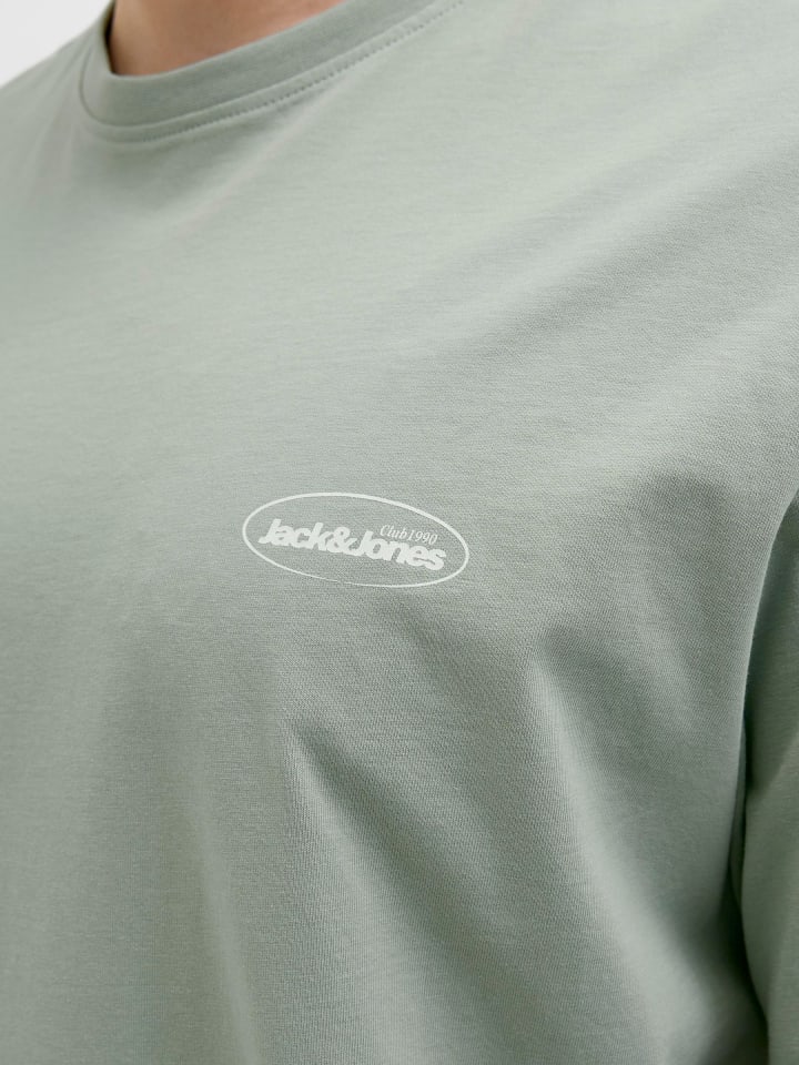 JACK & JONES PLUS T-shirt in Iceberg Green günstig kaufen
