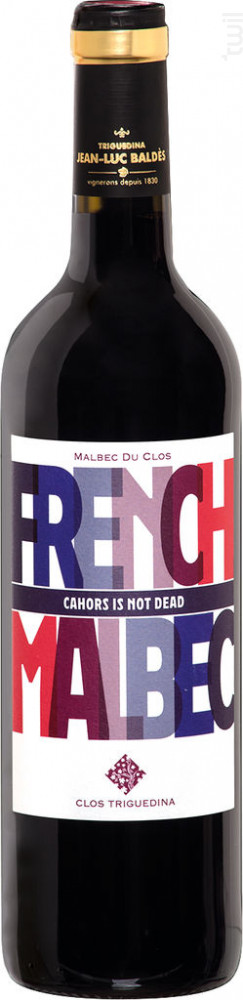 Malbec Du Clos Cahors Clos Triguedina Vin Rouge●Cahors 2020 75cl