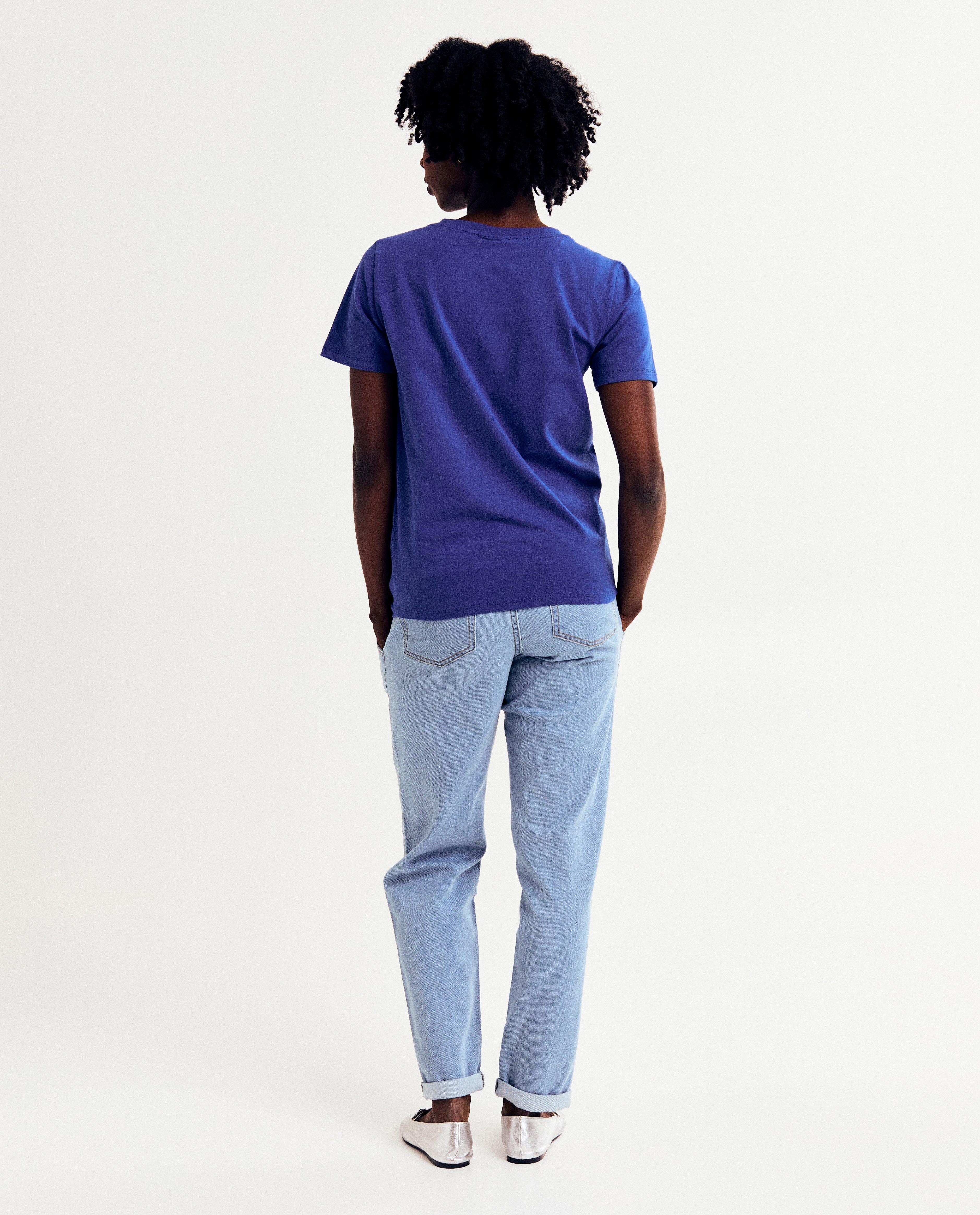 Atelier Maman Blå T-shirt, gravidblå