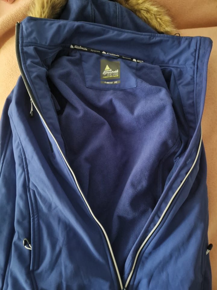 Peak Mountain Softshelljacke in Blau günstig kaufen 36