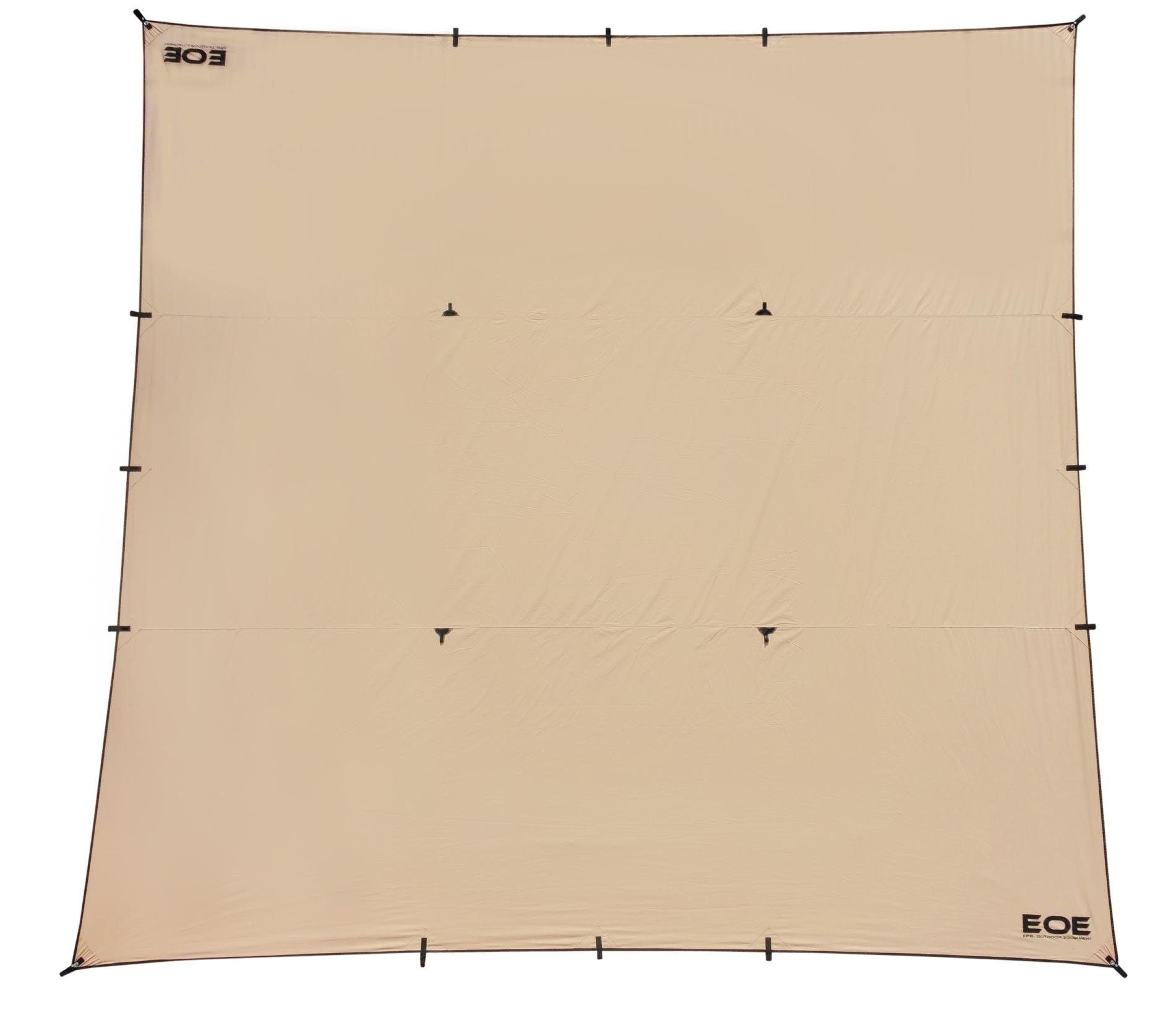 EOE - Eifel Outdoor Equipment Tarp-Zelt EOE Innerstandt TC Tarp 4,5 x 4,5 m