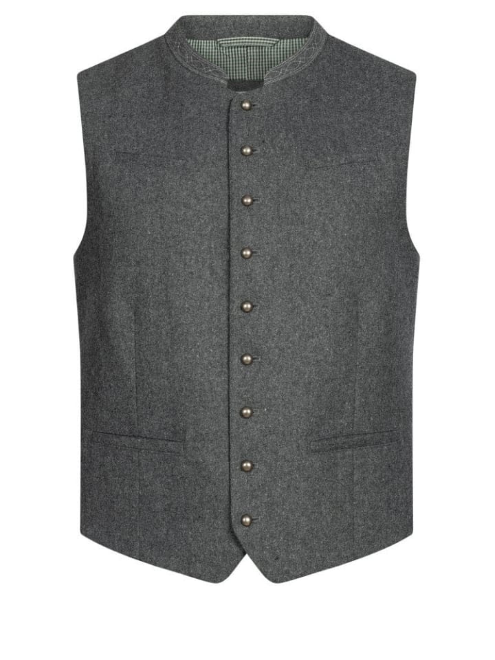 Nübler Trachtengilet Bennet in Grau günstig kaufen