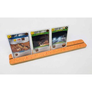 Wooden card holder (orange)