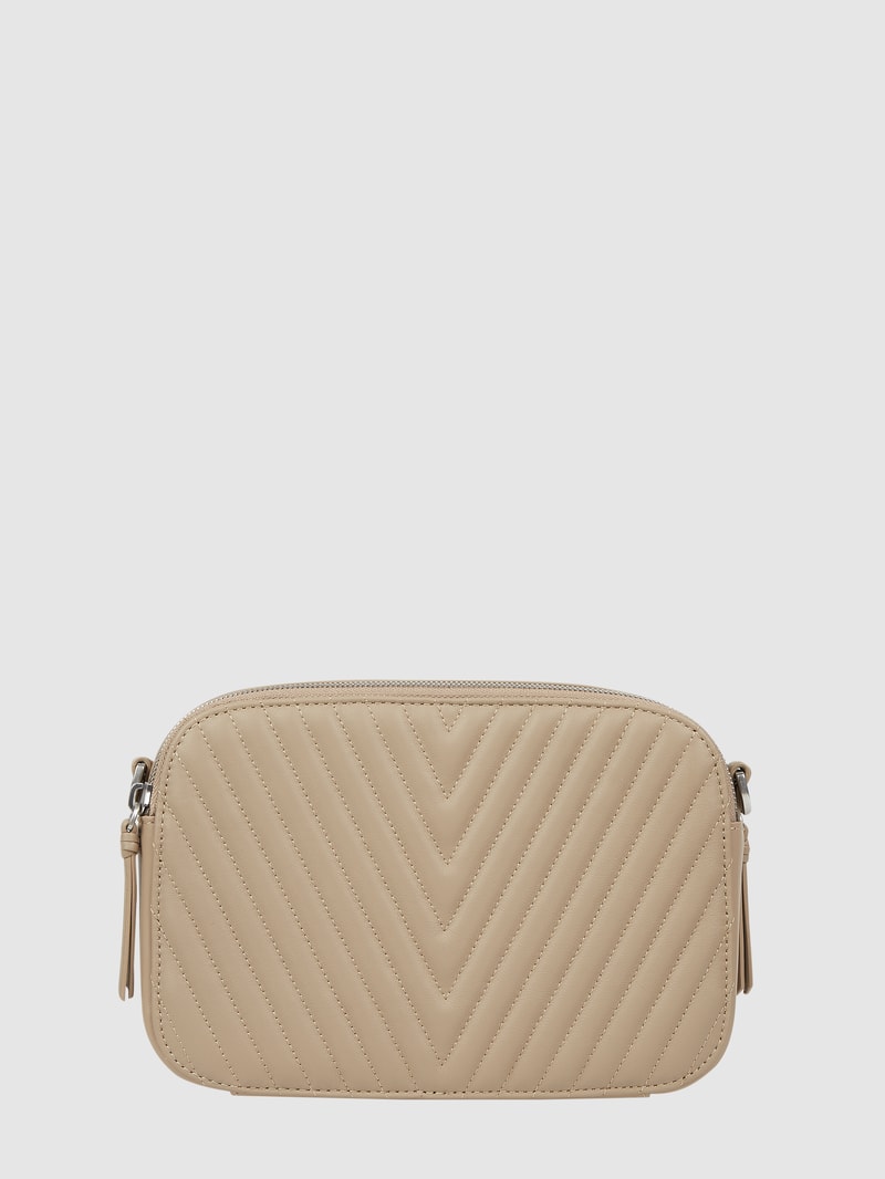 Crossbody Bag aus Leder Modell 'Lola' in stein