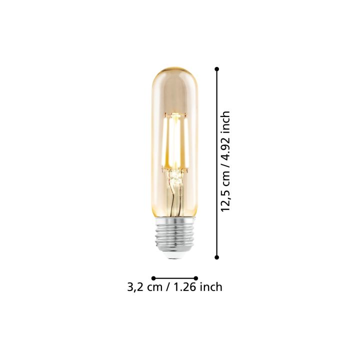 EGLO E27 LED Filament Leuchtmittel Amber