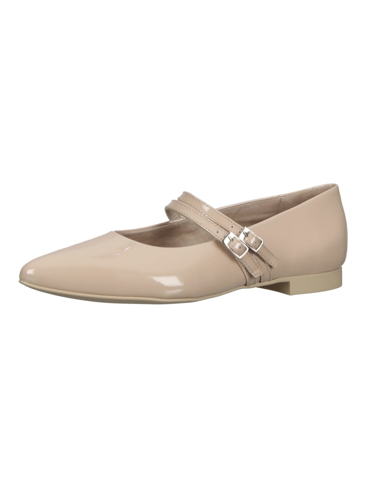 Paul Green Ballerinas in Beige Lack günstig kaufen 38
