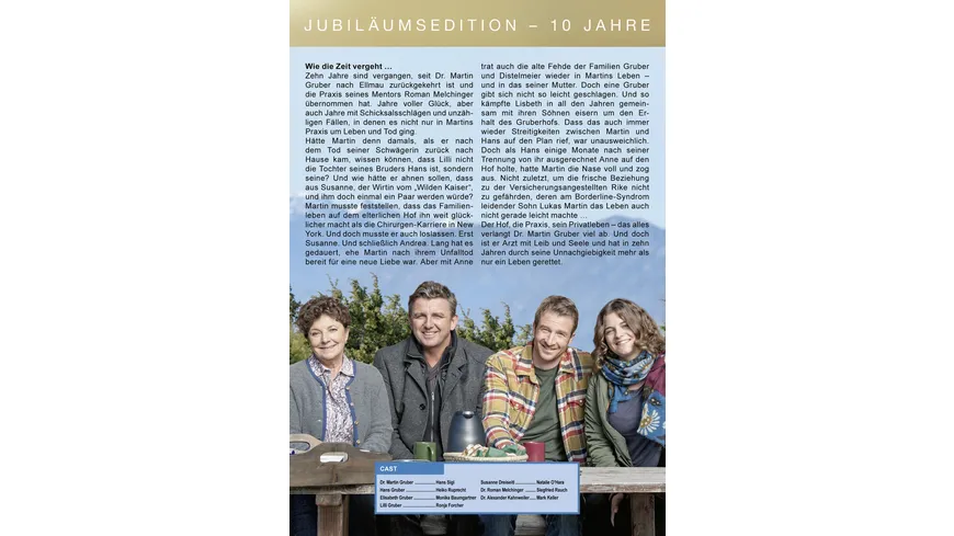 10 Jahre Der Bergdoktor - Jubiläumsedition [30 DVDs im Schuber]