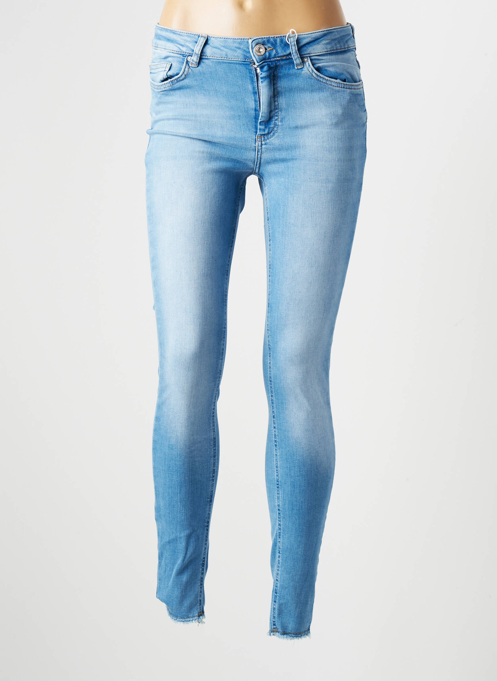 Only Jeans Skinny Femme couleur bleu