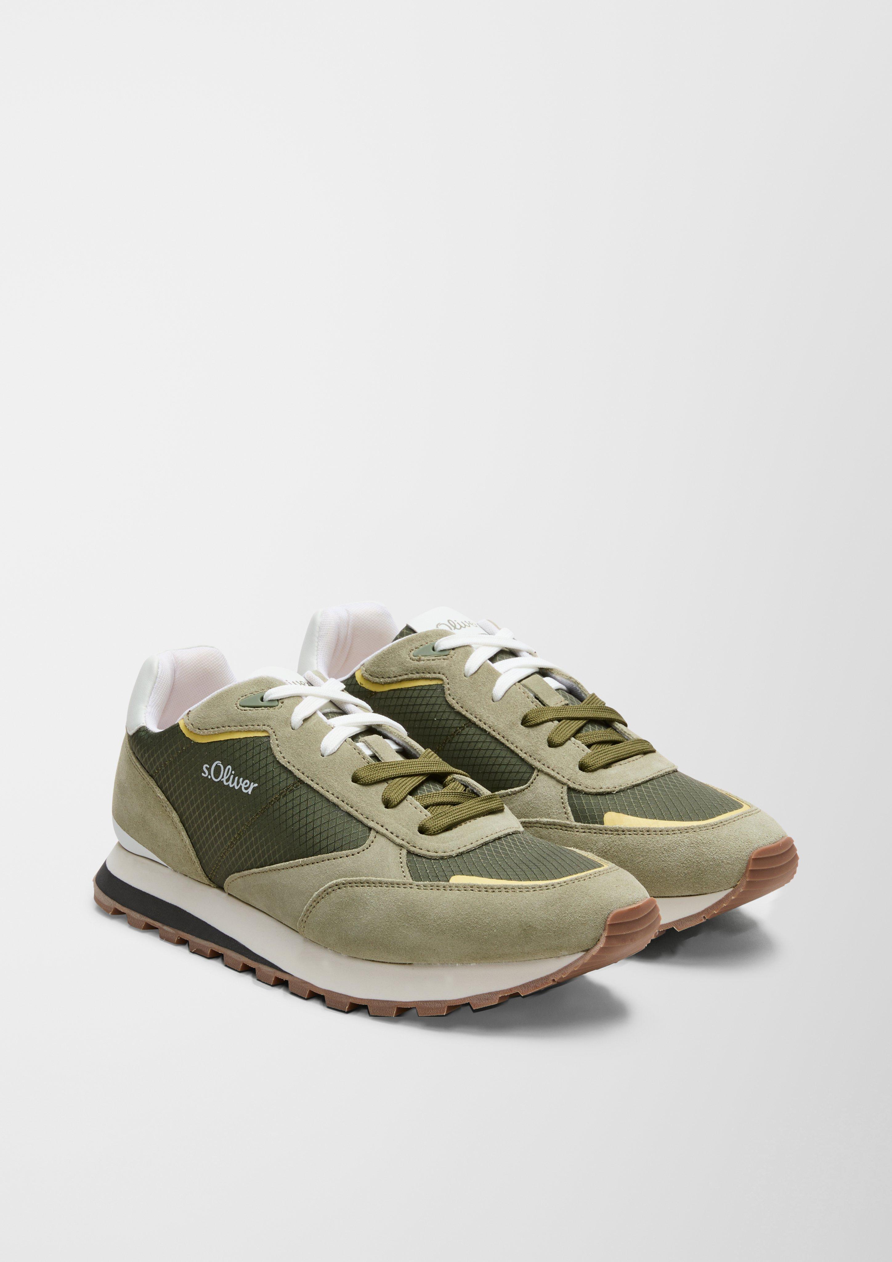 Sneaker aus Ledermix  6007678-701