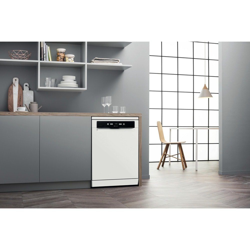 BAUKNECHT Standgeschirrspüler freistehend Besteckkorb 14 Maßgedecke 43 dB AquaStop EEK: D, IBFC 3C33