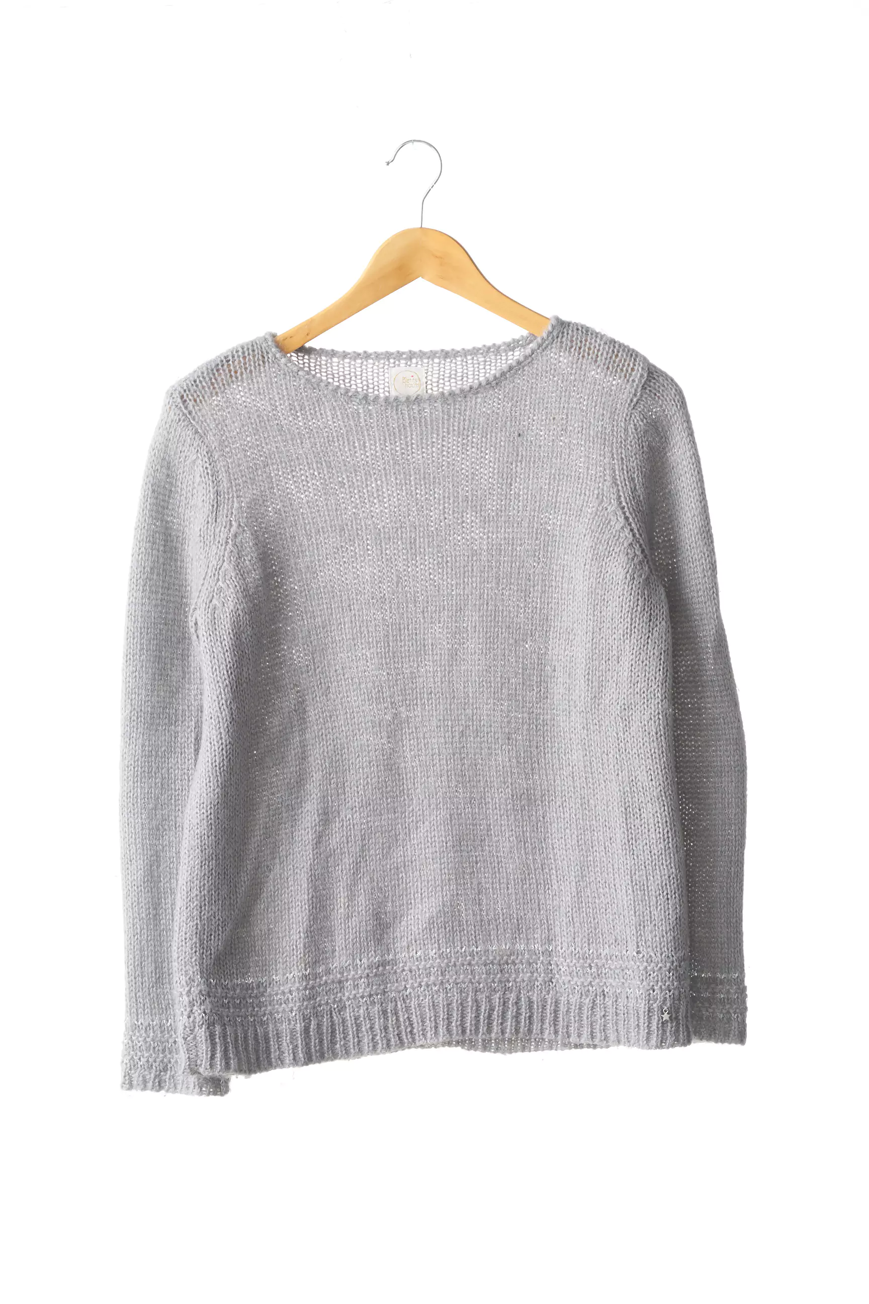 Des Petits Hauts Pulls Femme couleur gris