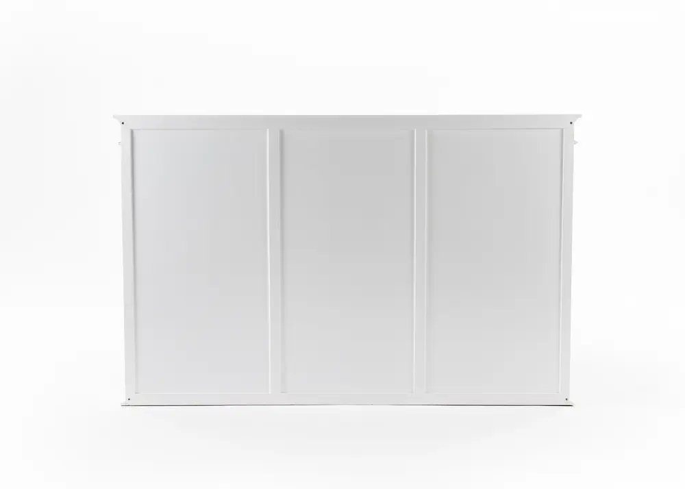 Novasolo Küchenbuffet Skansen Verstellbare Regale, Triple-Bay Hutch Kabinett
