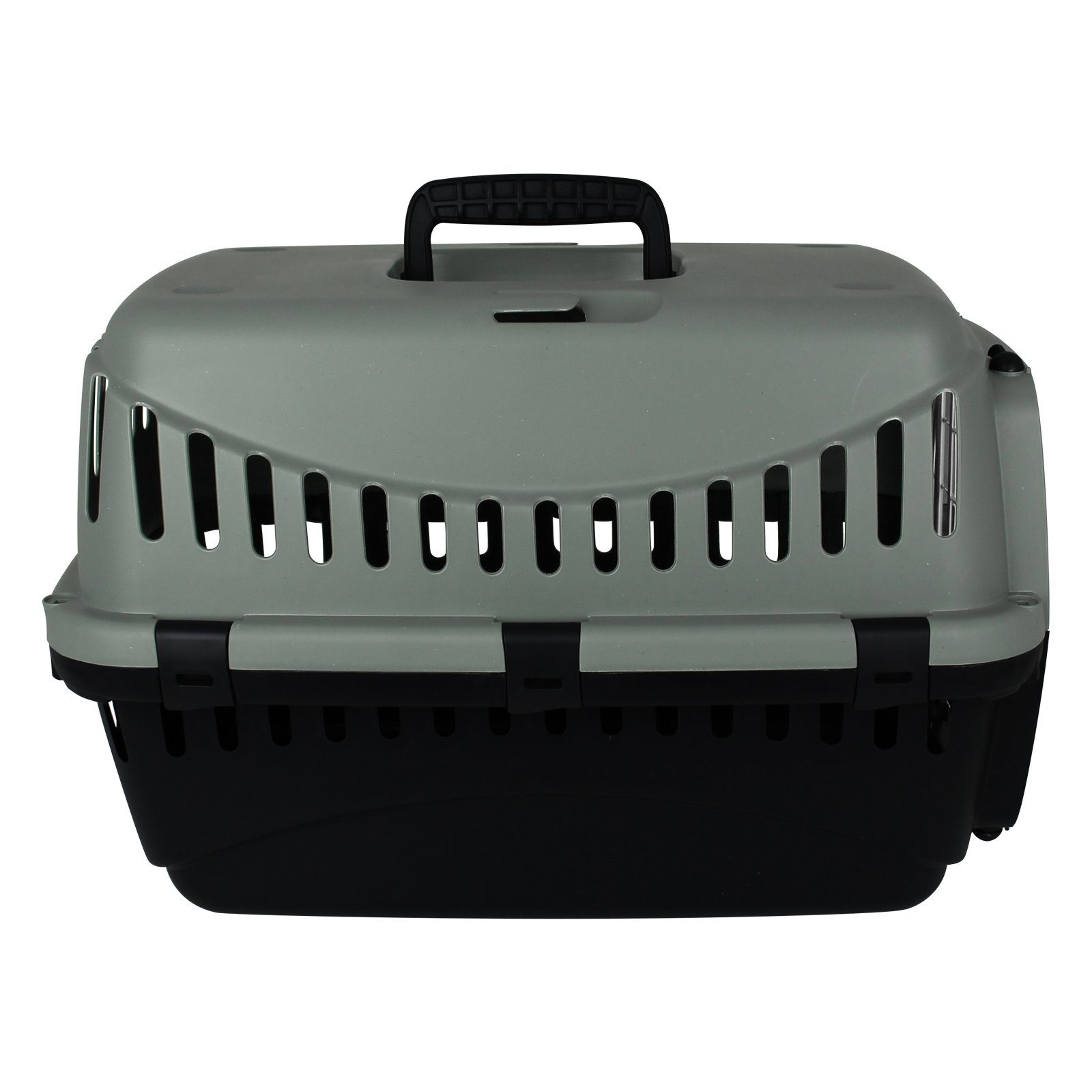 Centi Tiertransportbox Transportbox Tiere Metalltür Tierbox Tiertransport Transportkäfig bis 6,00 kg, Katzen Hunde Haustier Box Katzenbox Transportkiste Haustiertransport