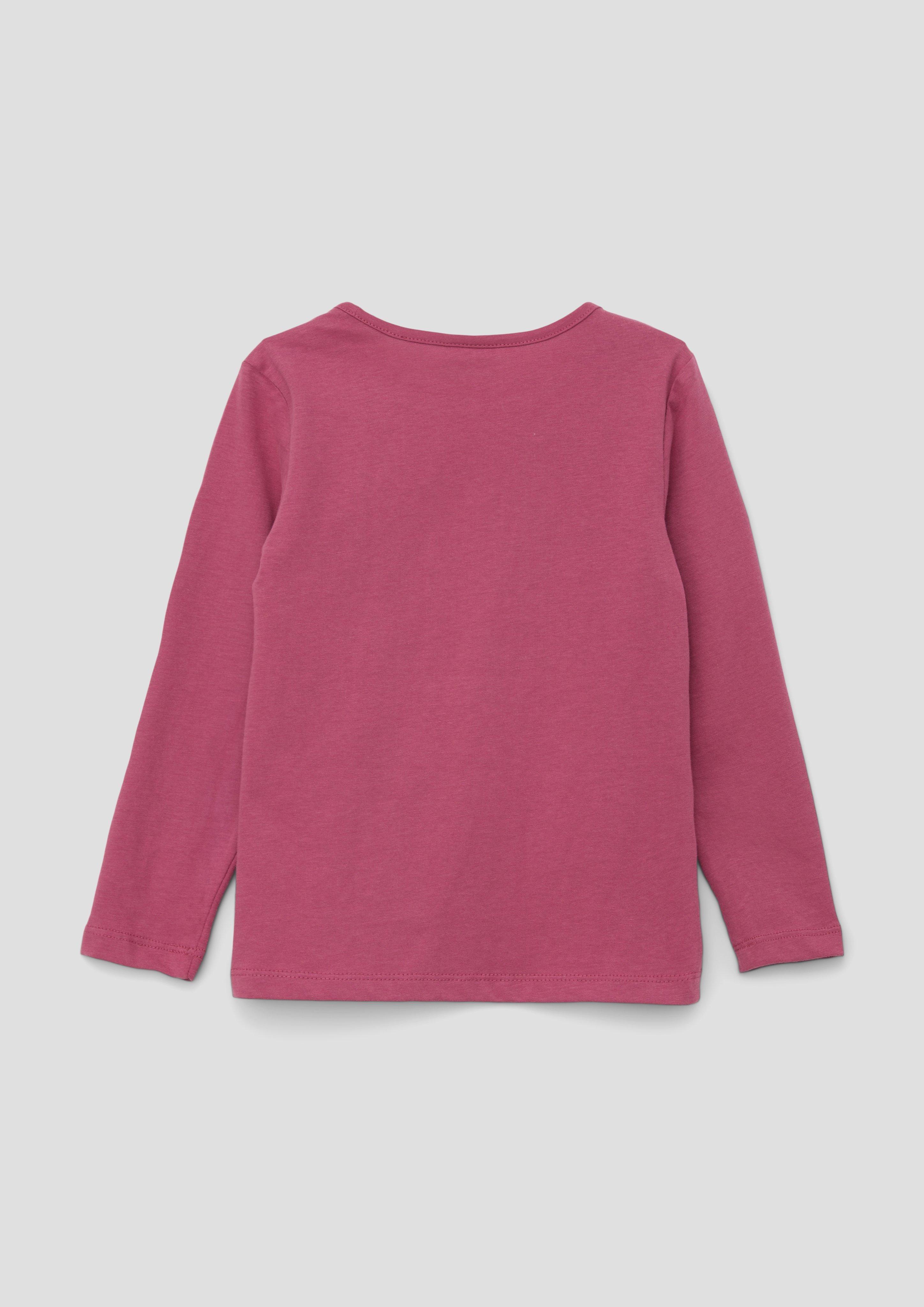 Longsleeve mit glitzerndem Effektprint  2133810-4592