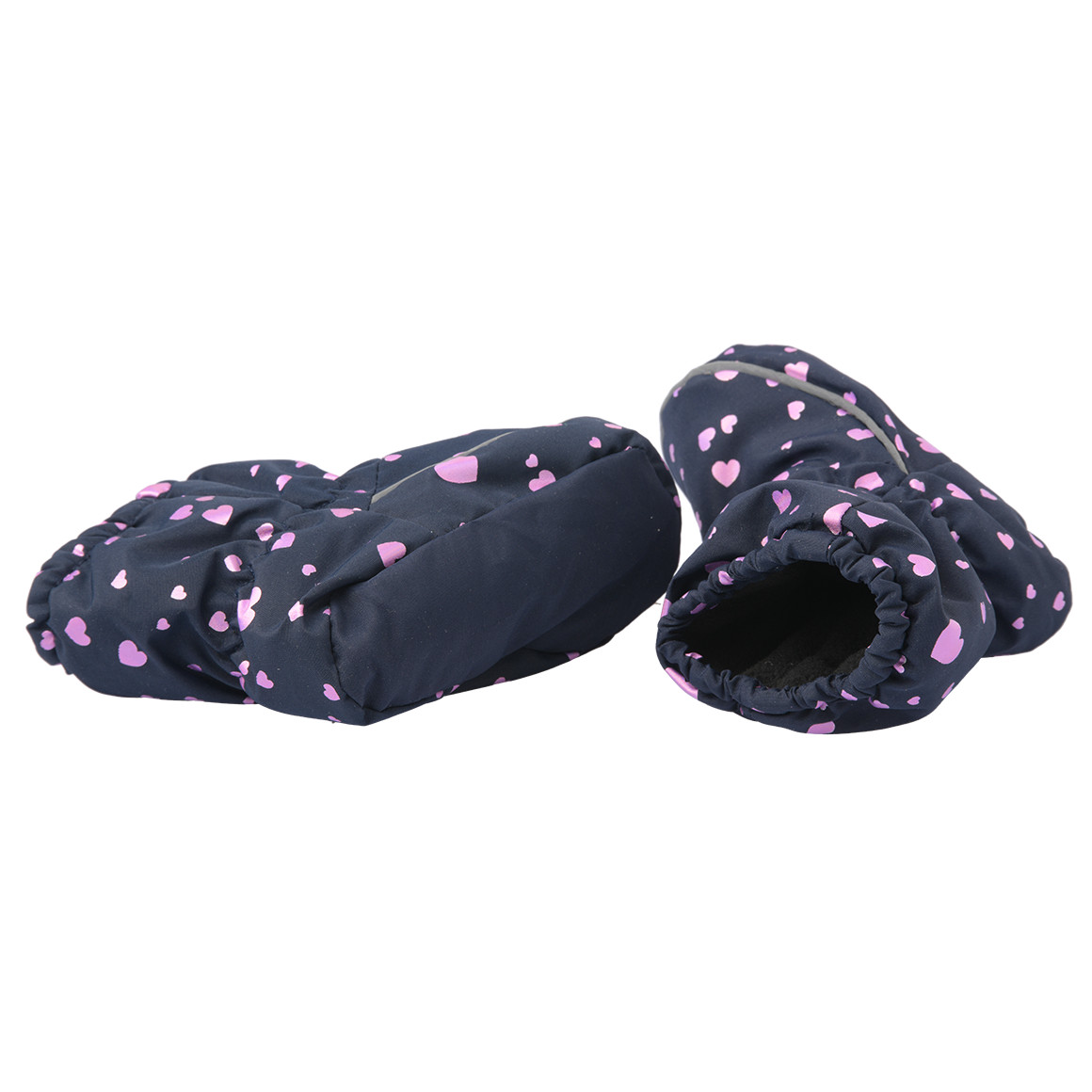 Baby Softschuhe mit Herz-Allover
