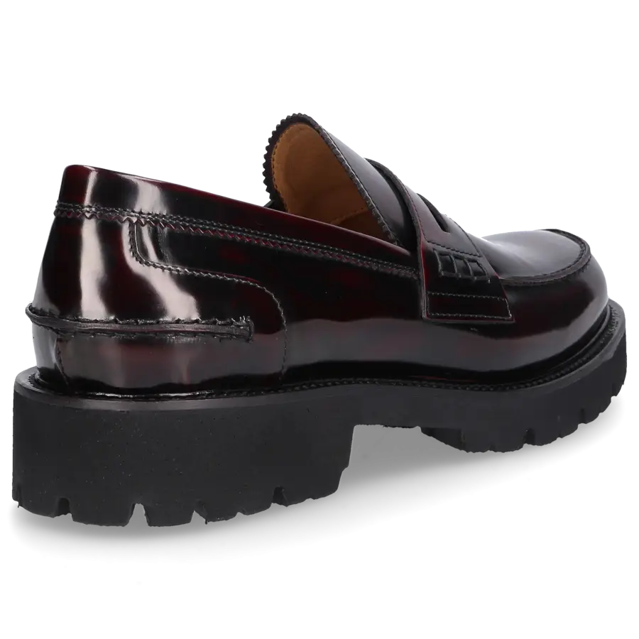 EN AVANT - Loafer 469-03 Kalbsleder - rot