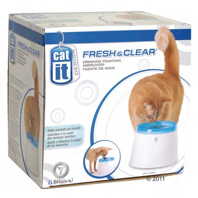 Catit Design Fresh & Clear Trinkbrunnen, 2 Liter