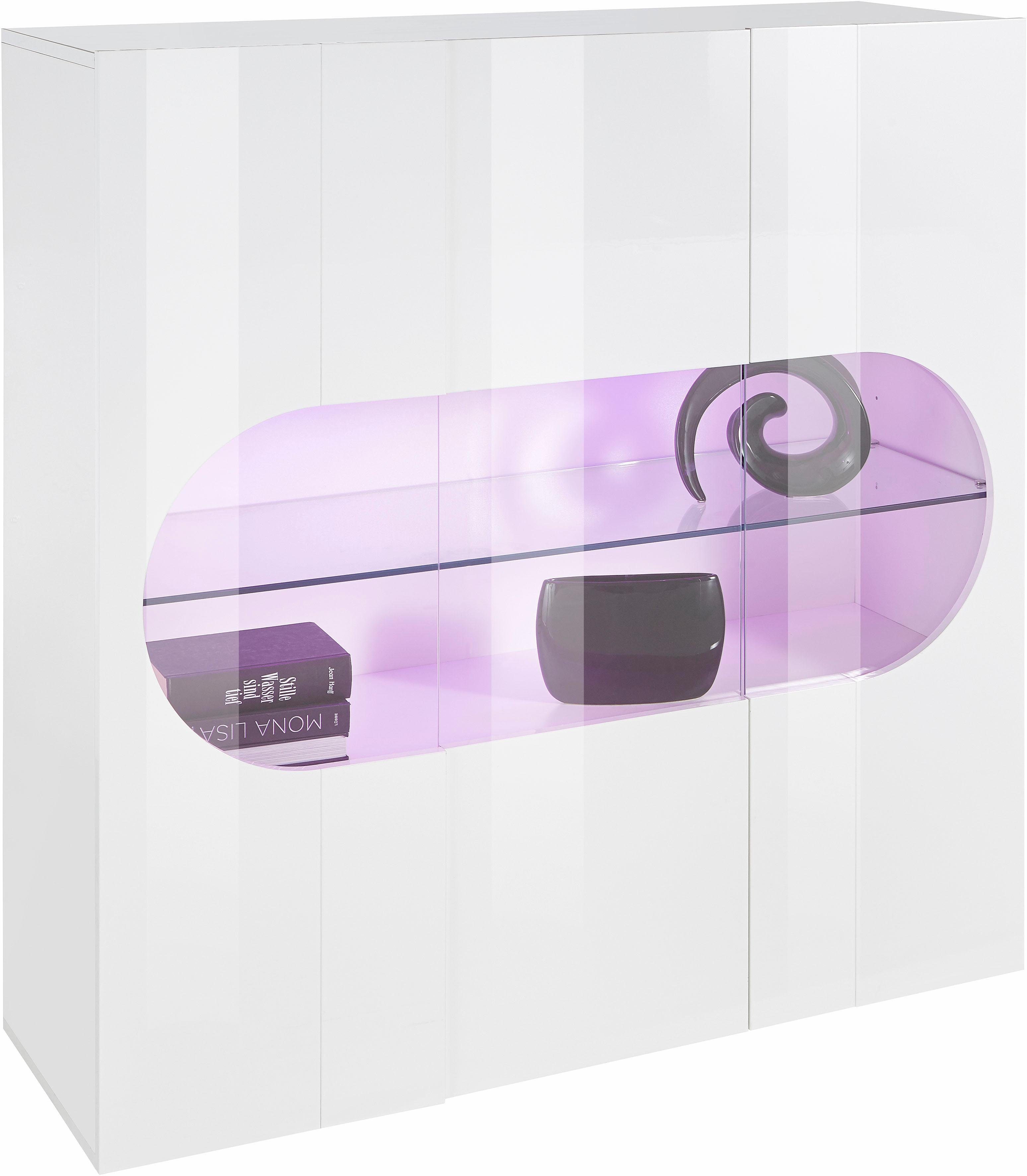 Tecnos Highboard Real, Höhe 121 cm