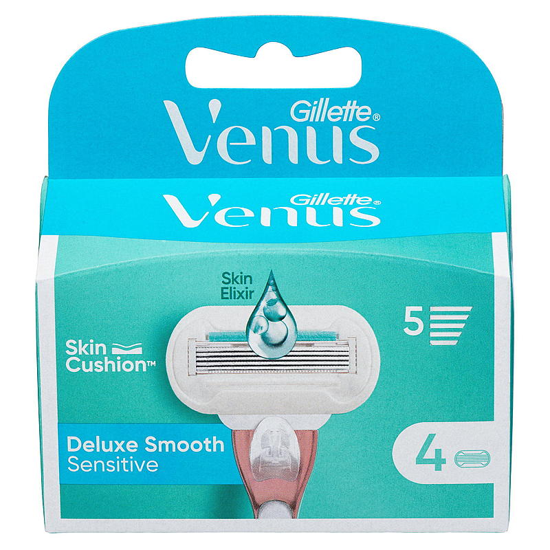 Gillette Gillette blader 4-pk, Smooth sensitive